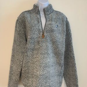 Southern shirt Sherpa pullover